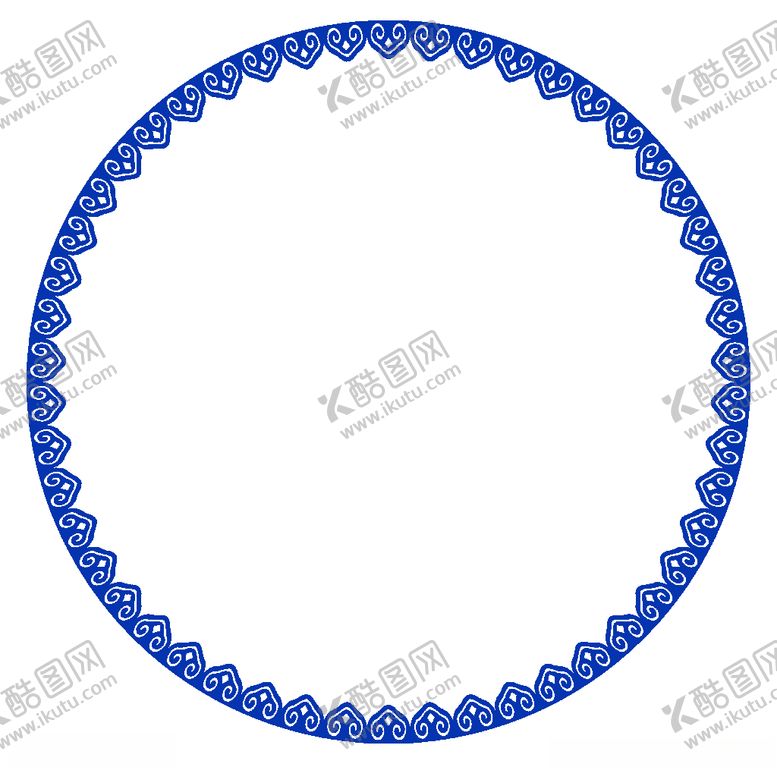 编号：93004210151332005254【酷图网】源文件下载-圆形花边