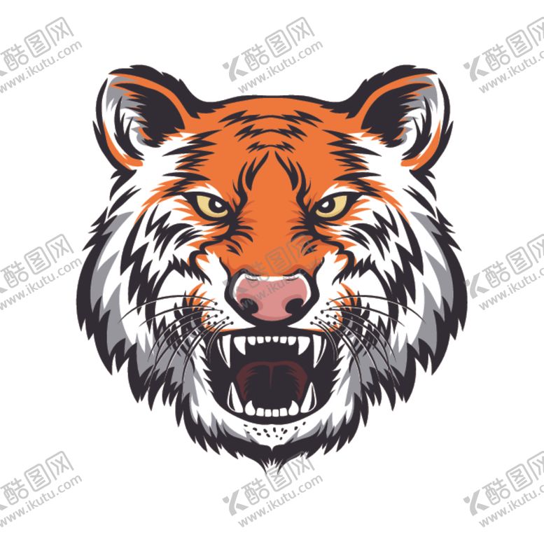 编号：71765107121401292852【酷图网】源文件下载-卡通老虎
