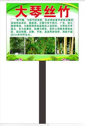 大琴丝竹简介牌