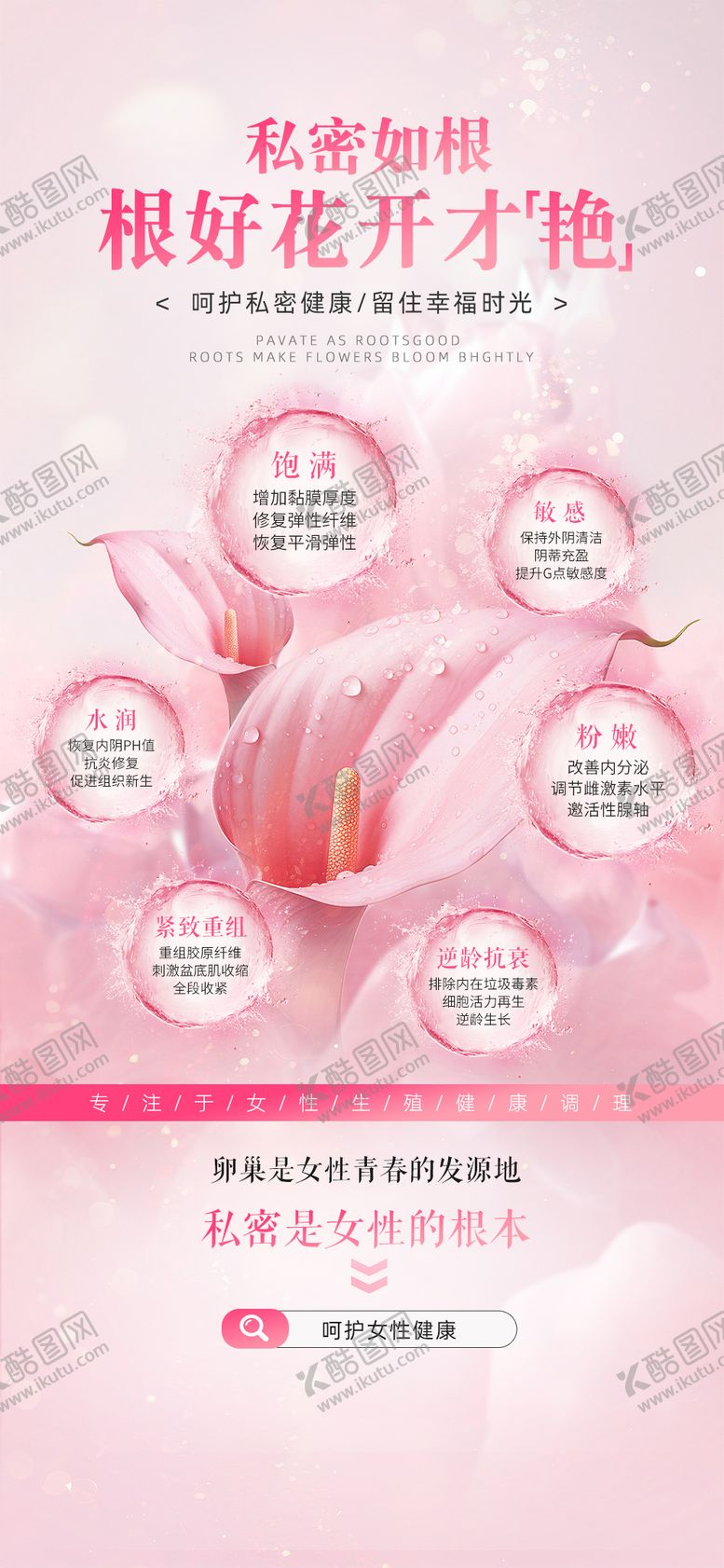 编号：99476806150029143791【酷图网】源文件下载-呵护私密健康