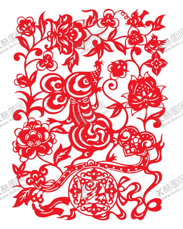 编号：14281109261206238684【酷图网】源文件下载-鼠年剪纸