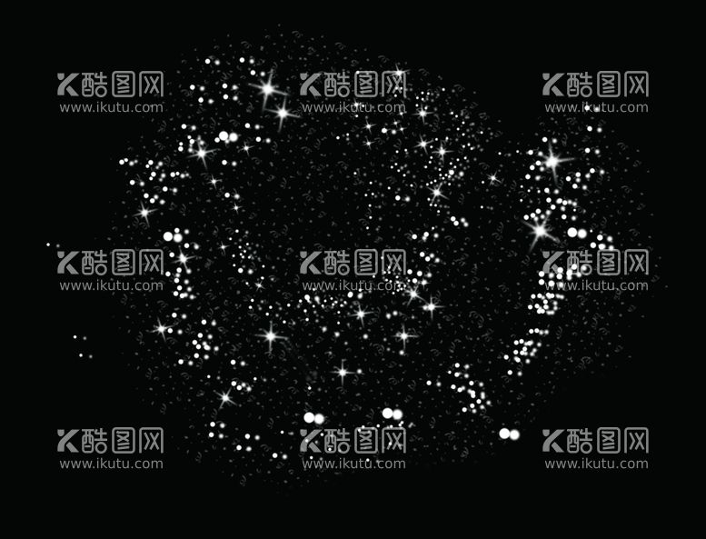 编号：95775301211324241225【酷图网】源文件下载-星星点点发光字透明素材