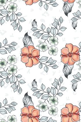 手绘花