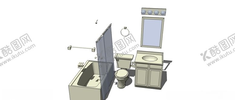编号：67269011011952583588【酷图网】源文件下载-卫浴skp模型