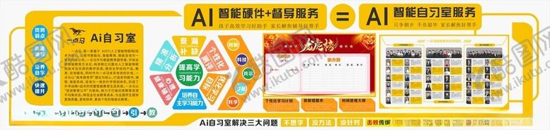 编号：59561709250805187825【酷图网】源文件下载-教辅资料文化墙