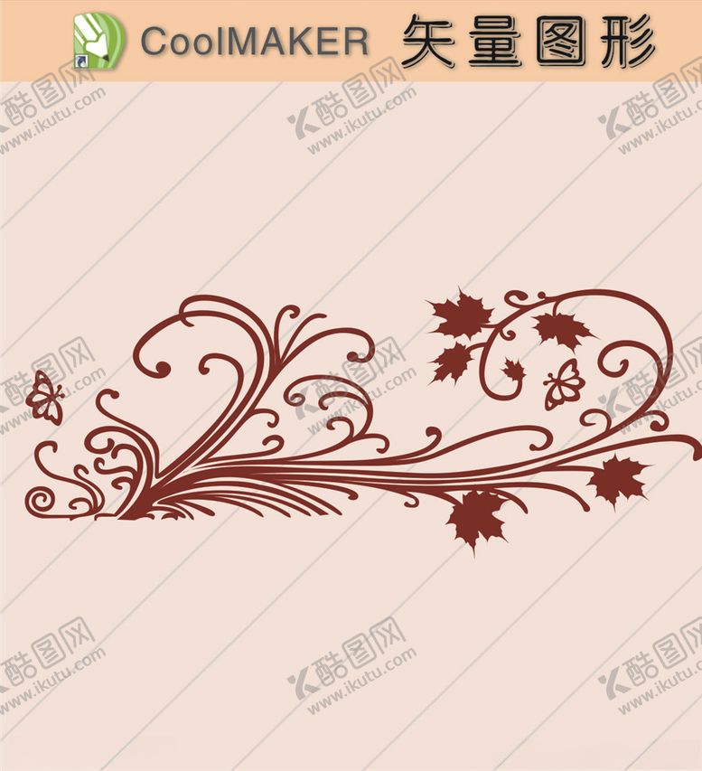 编号：59407510061950223998【酷图网】源文件下载-花草剪纸花草壁纸简洁手绘