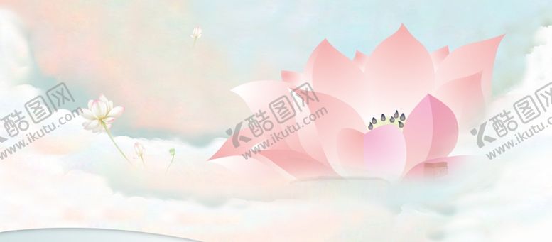 编号：59373209240111227653【酷图网】源文件下载-荷花背景