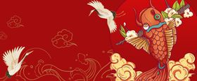 中国风飞鹤锦锂