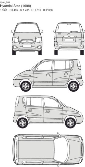 手绘汽车