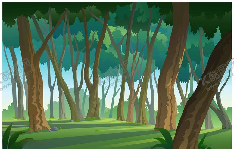 编号：21392709290947172003【酷图网】源文件下载-风景插画