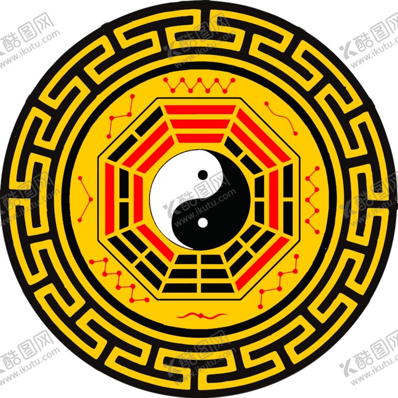 编号：36117407141356284598【酷图网】源文件下载-八卦图