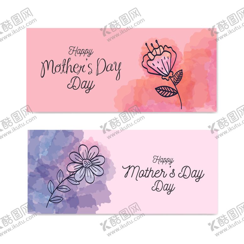 编号：26921510041953407087【酷图网】源文件下载-矢量手绘花朵