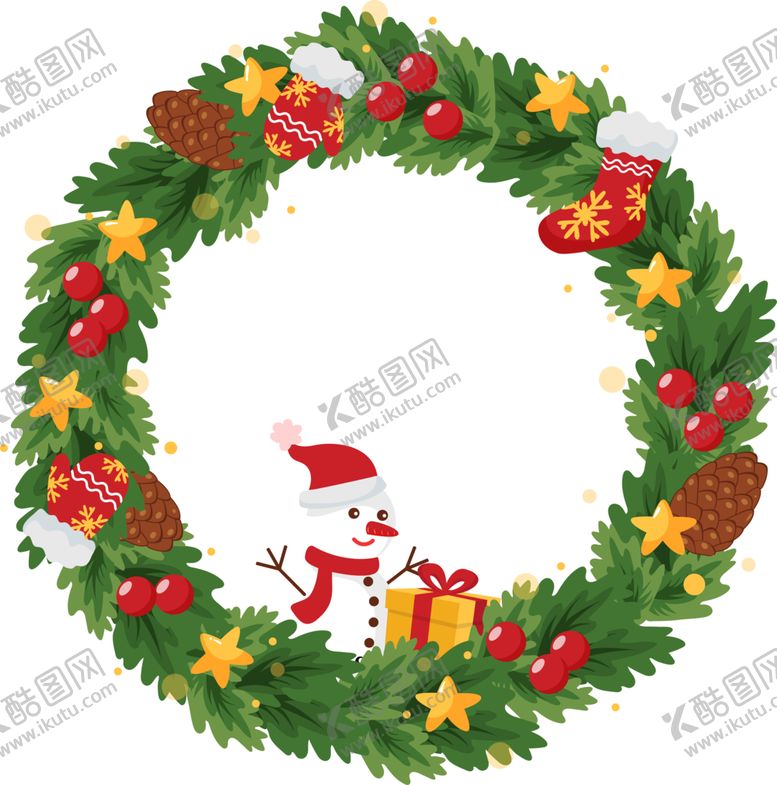 编号：94657801270424358673【酷图网】源文件下载-花环免抠图