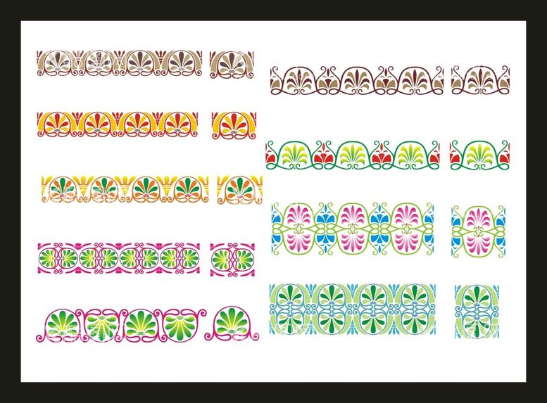 编号：84976312030158057081【酷图网】源文件下载-花边花纹底纹 