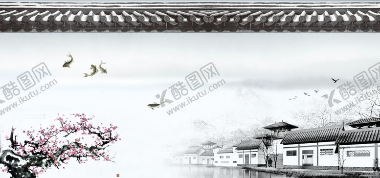 编号：46191310261124105440【酷图网】源文件下载-水墨山水