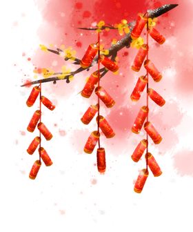 中国风爆竹