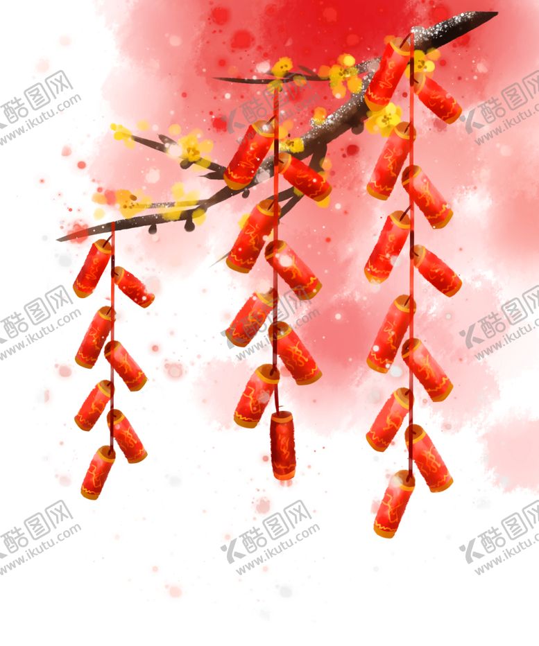 编号：62602706251634066707【酷图网】源文件下载-中国风爆竹