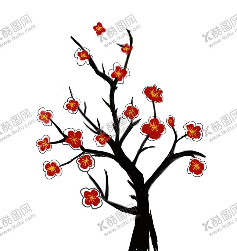 编号：25327005090417378641【酷图网】源文件下载-梅花素材