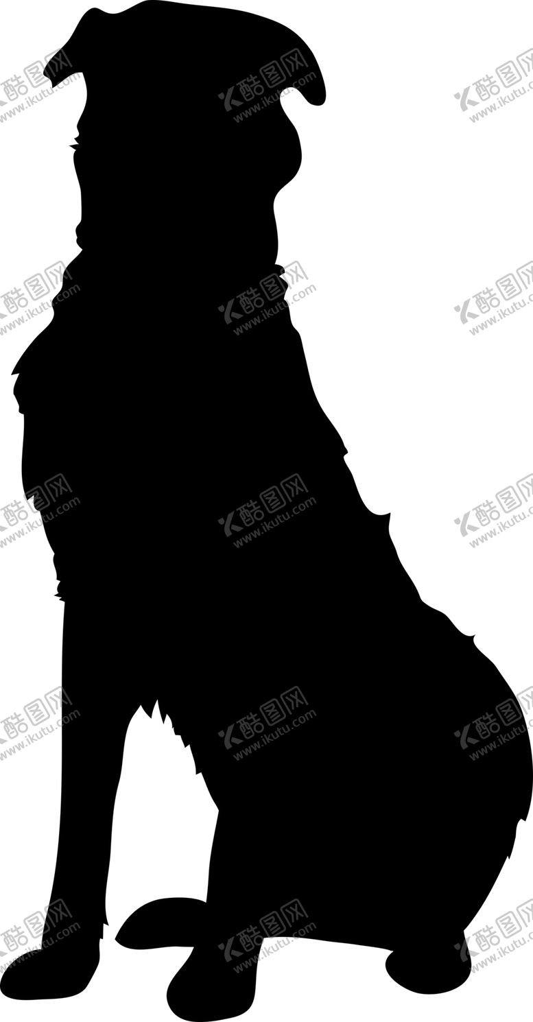 编号：34093104301831026512【酷图网】源文件下载-动物剪影
