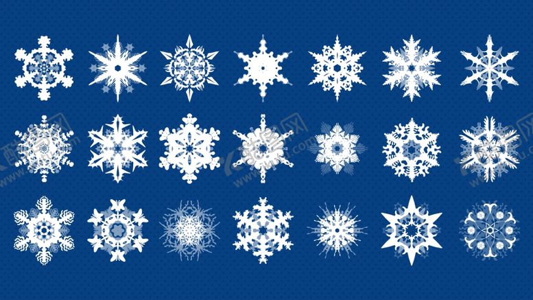 编号：93261106250601084264【酷图网】源文件下载-雪花