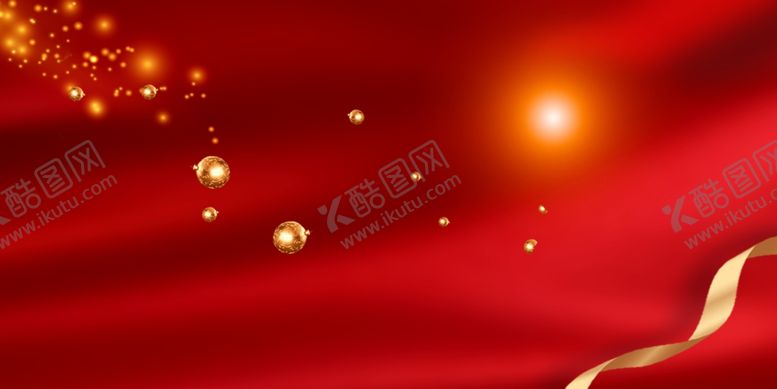 编号：63264610270913472581【酷图网】源文件下载-红色背景