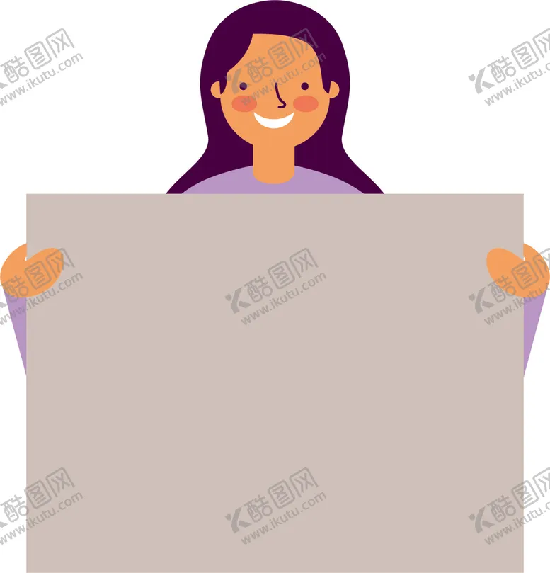 编号：27653109131017208709【酷图网】源文件下载-单人举横幅