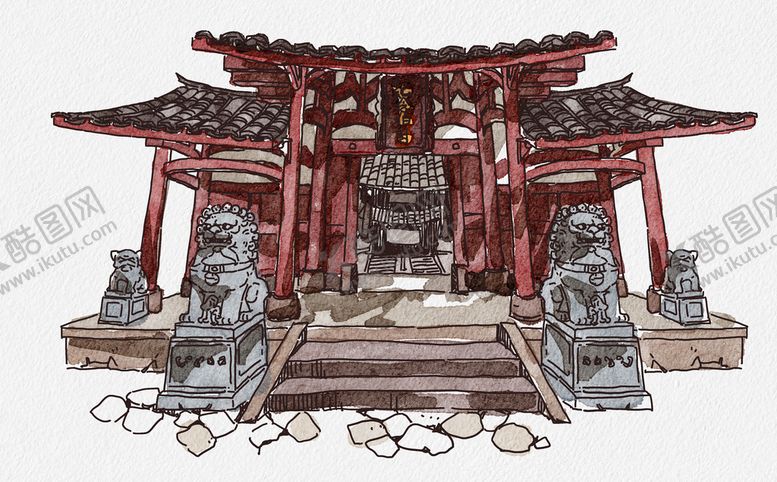 编号：43751909151729320523【酷图网】源文件下载-古代衙门
