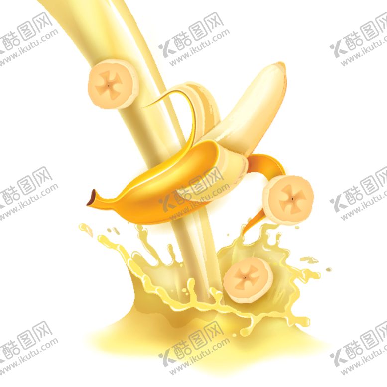 编号：57542504301826143622【酷图网】源文件下载-香蕉水果蔬菜