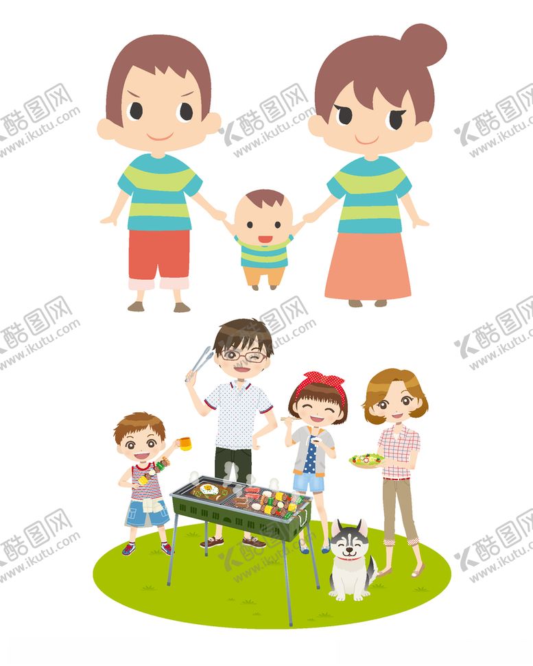 编号：79356109221922159129【酷图网】源文件下载-父母与孩子