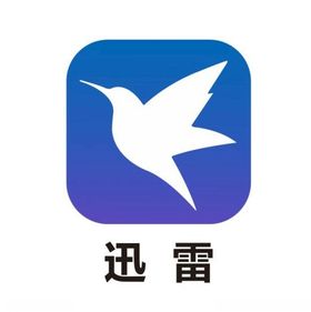 矢量迅雷图标