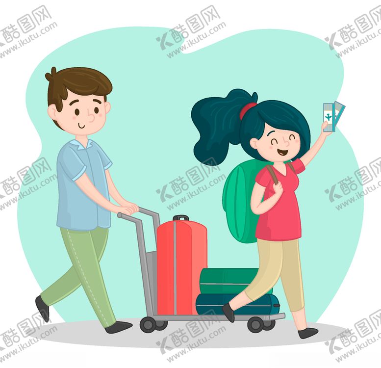 编号：96698409170953343496【酷图网】源文件下载-旅客游客