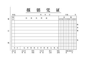 报销凭证