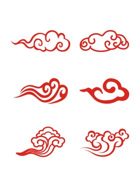 祥云矢量图图案花纹