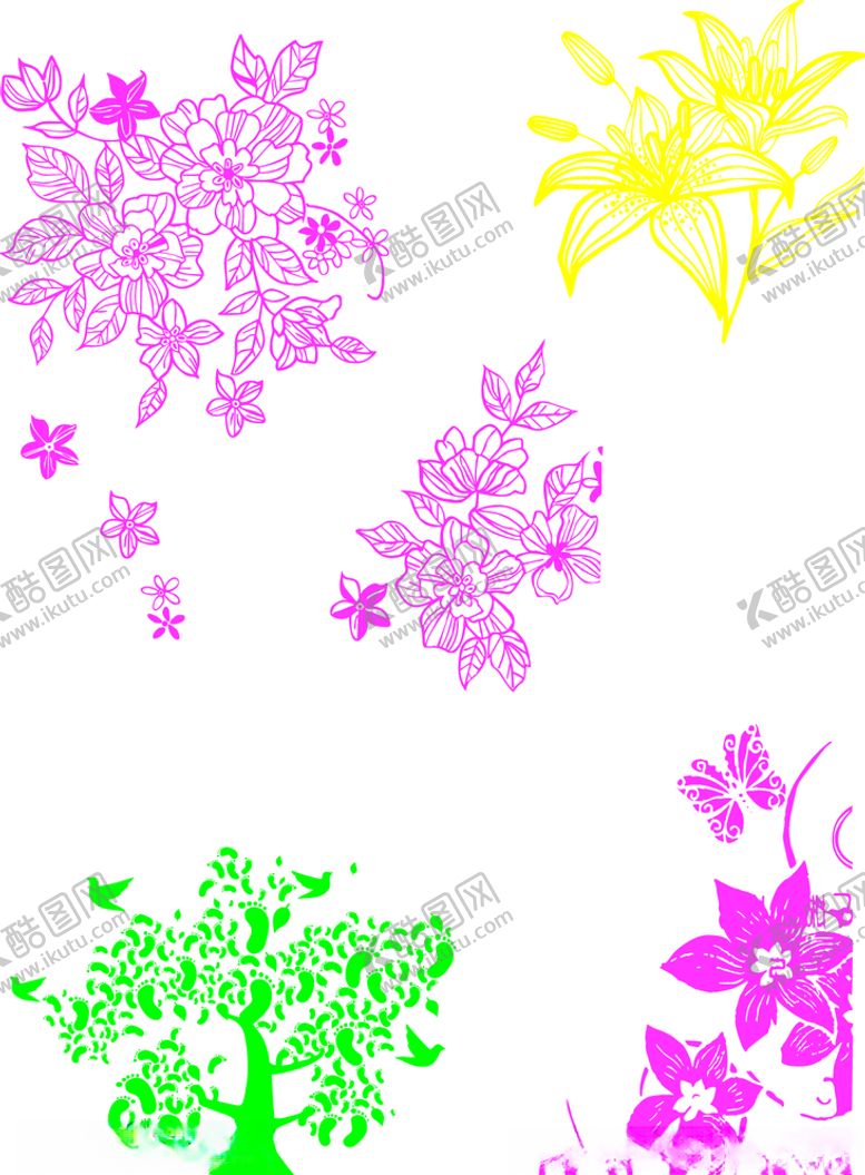 编号：90151310050047382925【酷图网】源文件下载-花树