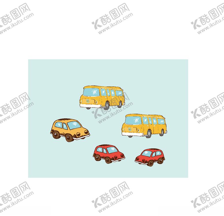 编号：75858407081110118073【酷图网】源文件下载-卡通小汽车