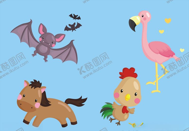 编号：78914010021037347128【酷图网】源文件下载-卡通动物