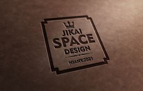 皮质压纹LOGO贴图样机