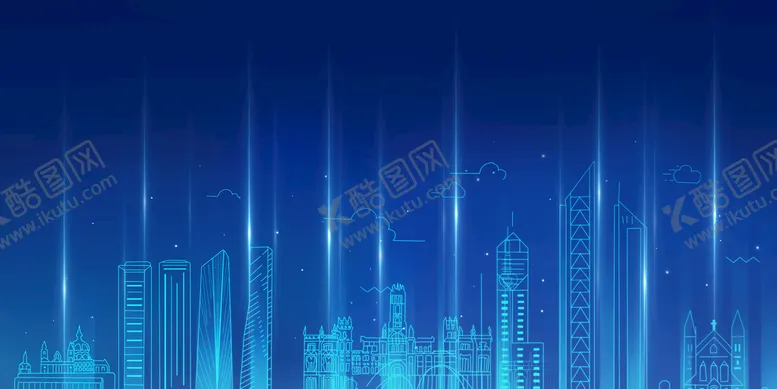 编号：45308210010921067825【酷图网】源文件下载-蓝色科技     图片    