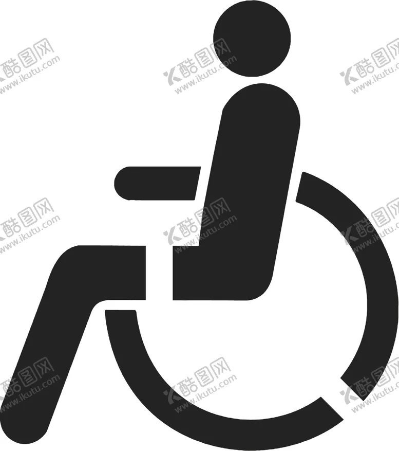 编号：71177006302331419481【酷图网】源文件下载-轮椅镂空板
