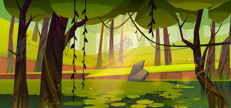 编号：47741210061945541956【酷图网】源文件下载-森林