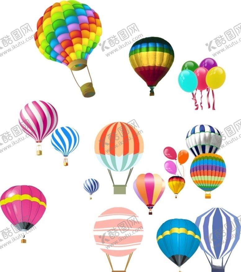 编号：91336007021402378108【酷图网】源文件下载-热气球