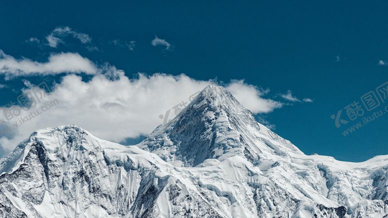 编号：97668502070432438303【酷图网】源文件下载-高耸雪山