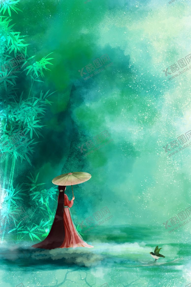 编号：38130009251948477523【酷图网】源文件下载-水墨插画