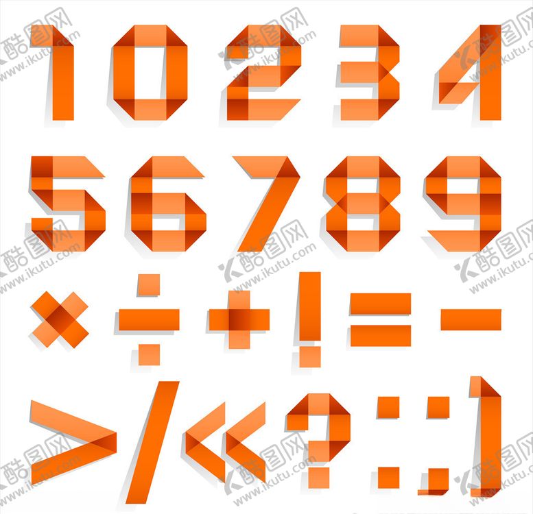 编号：13008909130321327689【酷图网】源文件下载-数字符号