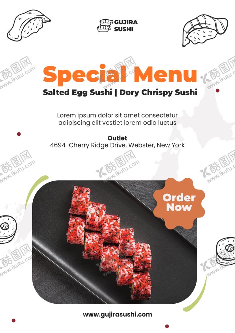 编号：28479010012213327699【酷图网】源文件下载-美食海报