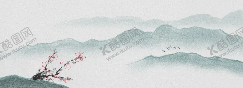 编号：38880104272319225382【酷图网】源文件下载-国画山水画
