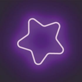 霓虹灯发光创意图案