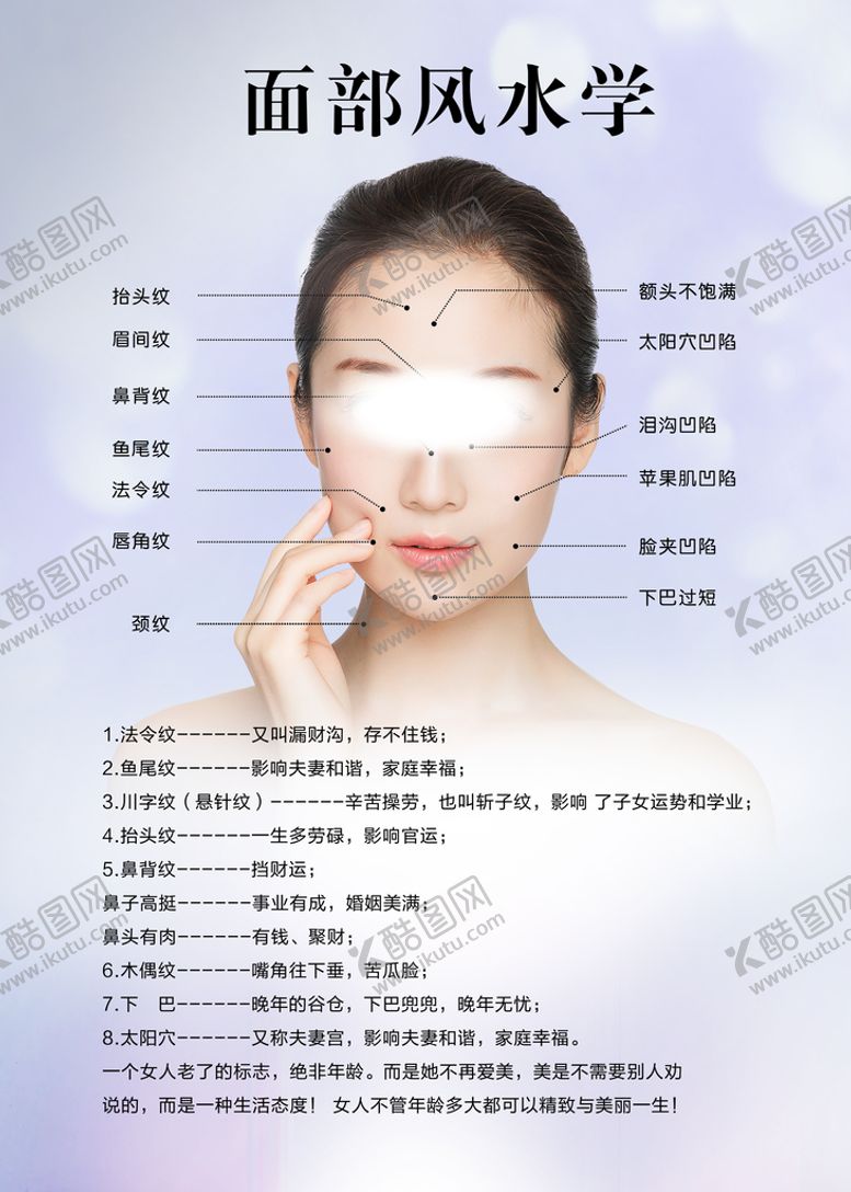 编号：56741909220058356275【酷图网】源文件下载-面部风水