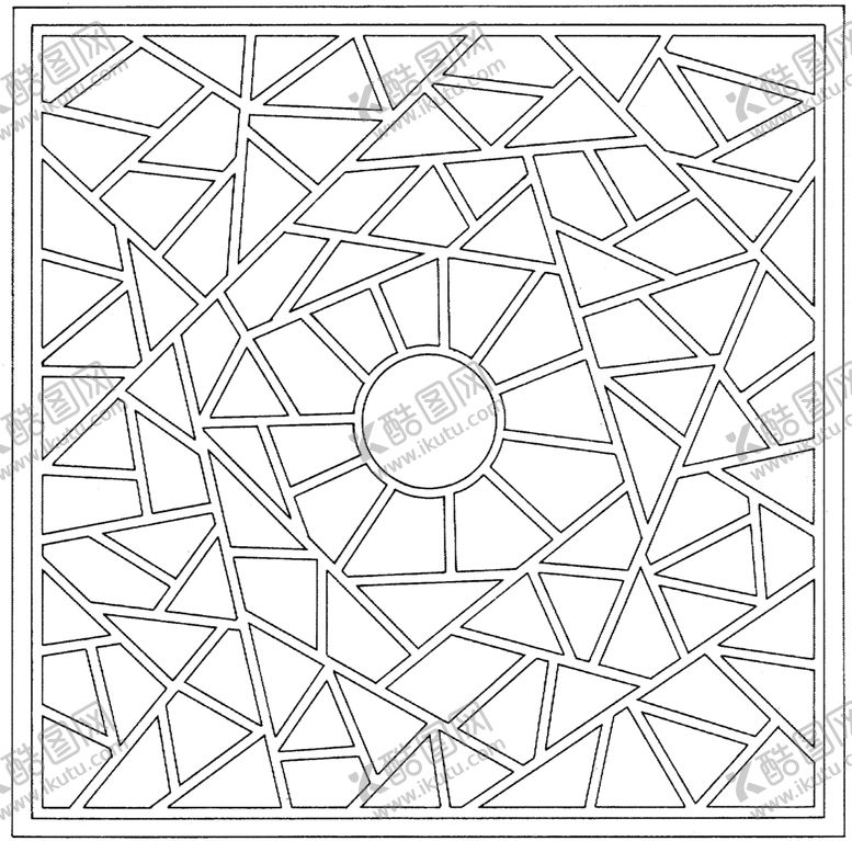 编号：23535709160502272884【酷图网】源文件下载-镂空花图案