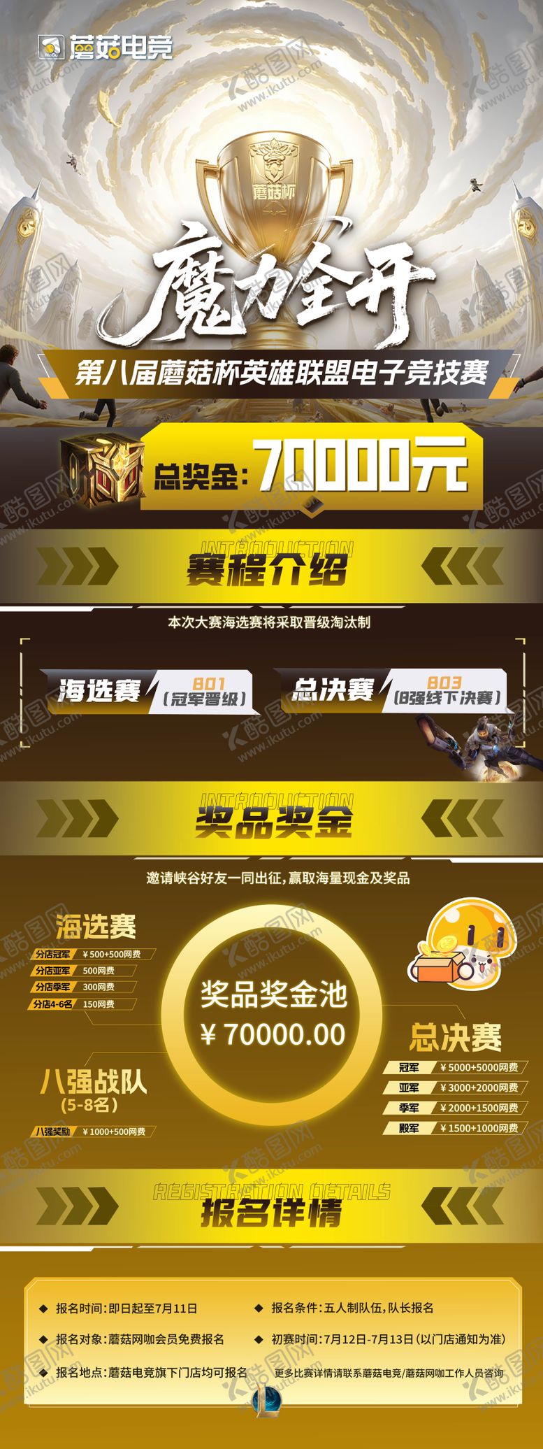 编号：49582607231357176151【酷图网】源文件下载-游戏比赛活动展架易拉宝